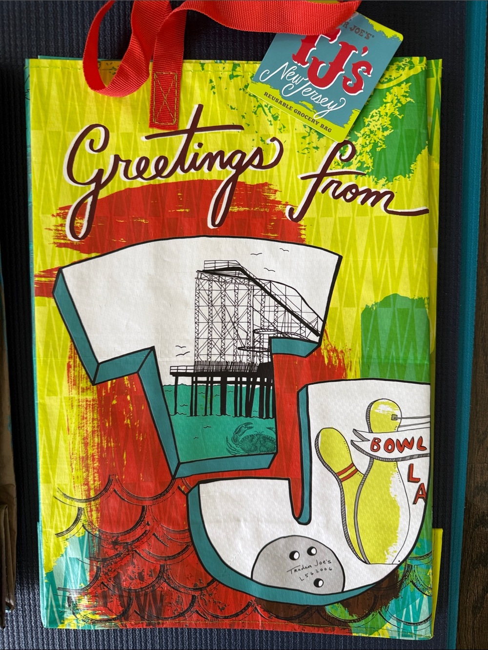 Trader Joe's Reusable Tote Bags - States (Set of 4) - Picture 8 of 10
